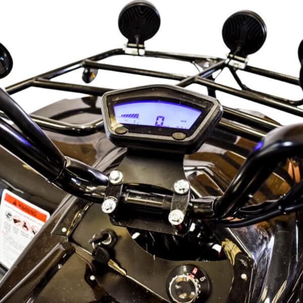 Explorer GTS 60v 5000w Black Electric Quad Bike - Display