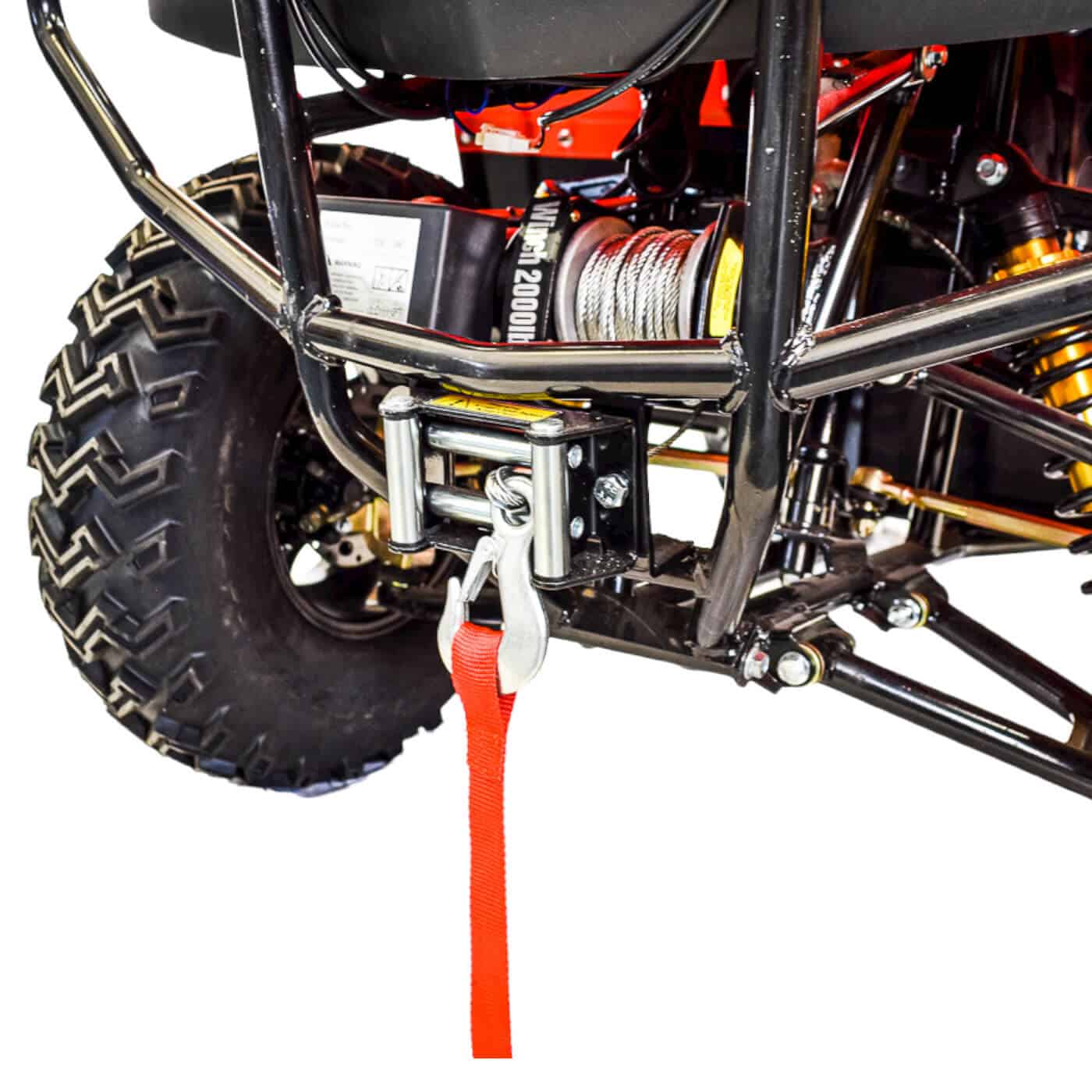Explorer GTS 60v 5000w Red Electric Quad Bike - Tow