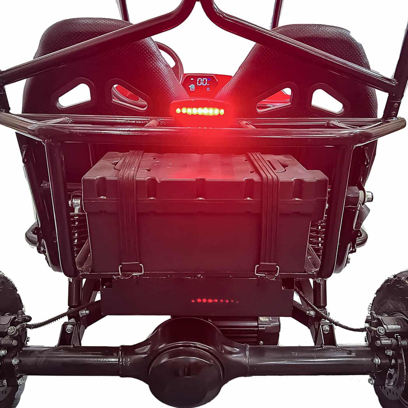 evolution duo 60v 2200w electric buggy