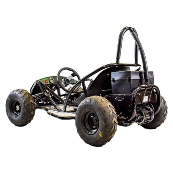 Evolution 48v 1500w Off Road Electric Go Kart - Rear Angled View
