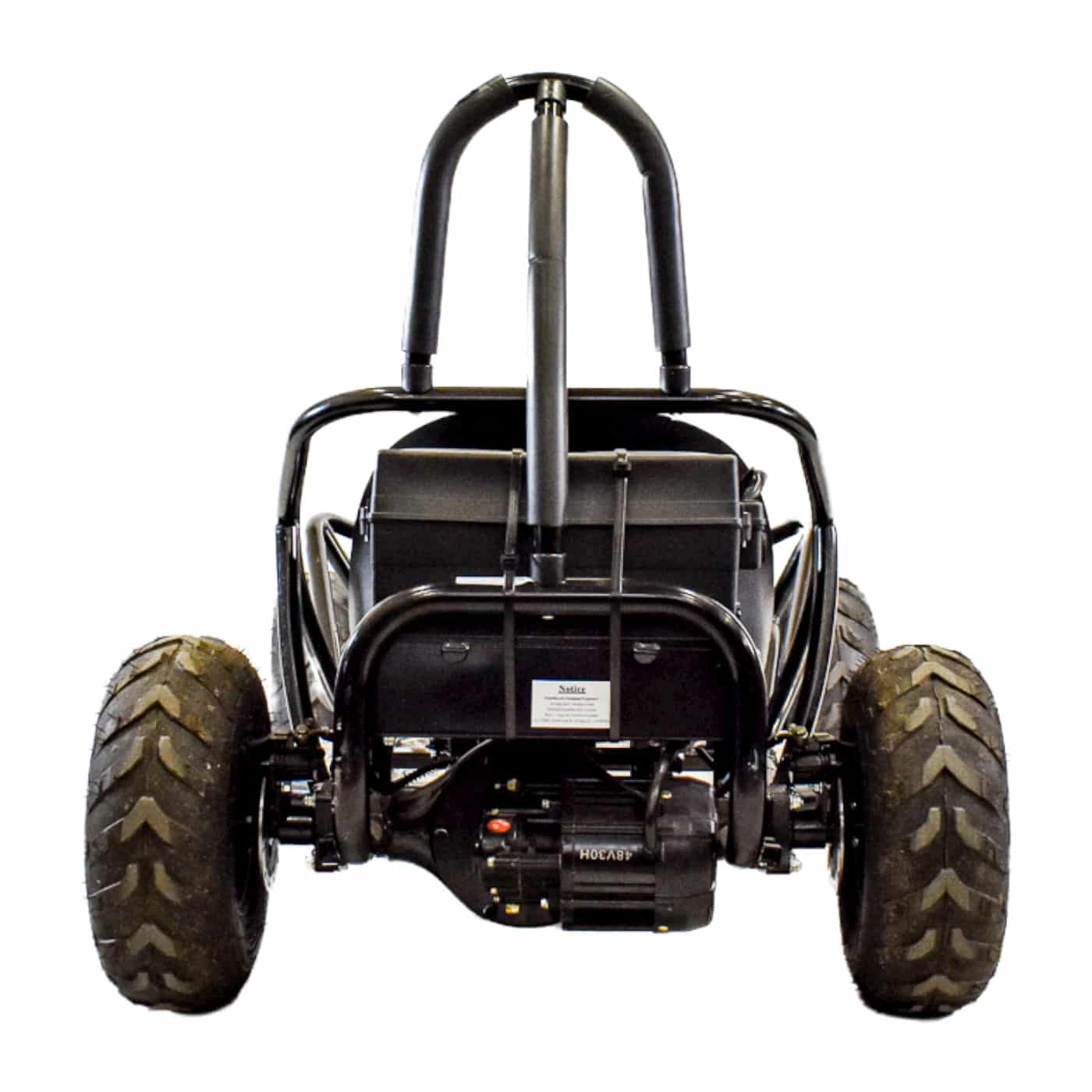 Evolution 48v 1500w Off Road Electric Go Kart - Rear View