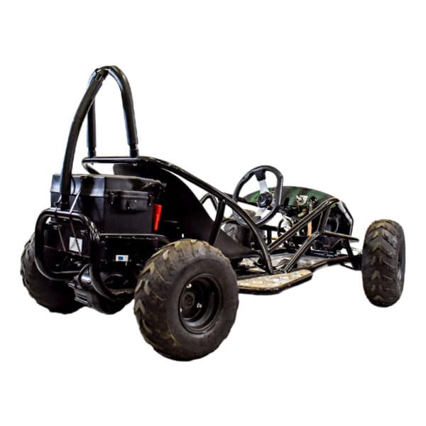 Evolution 48v 1500w Off Road Electric Go Kart - Rear Angled View