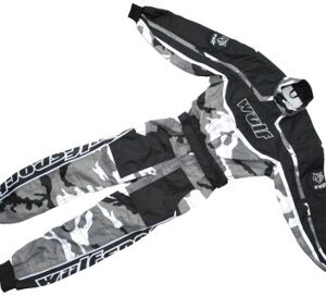 Wulfsport Cubs Kids Race Suit Black Camo