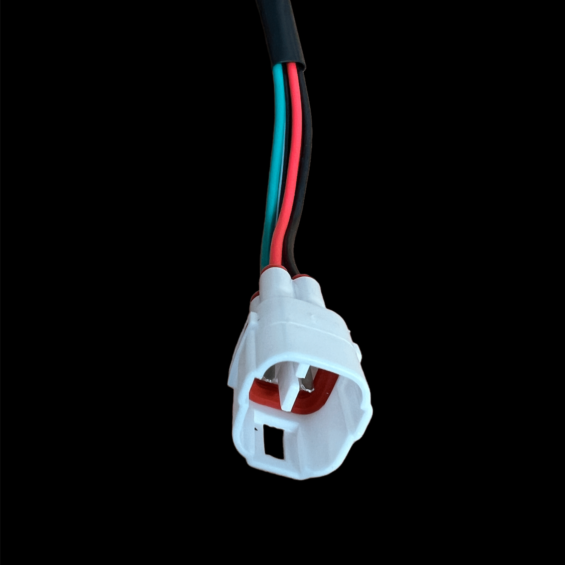 ignition barrell 4 wire wproof black