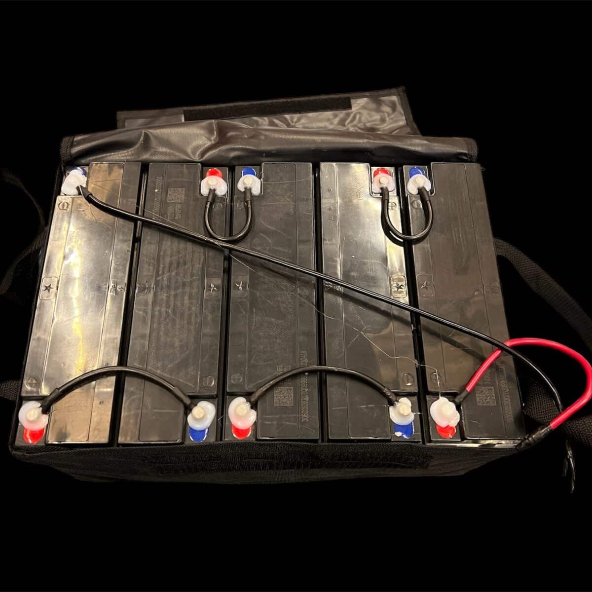 60v battery pack inc bag 5 x 12v 30ah for explorer