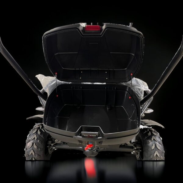 lockable 2 helmet storage box rear