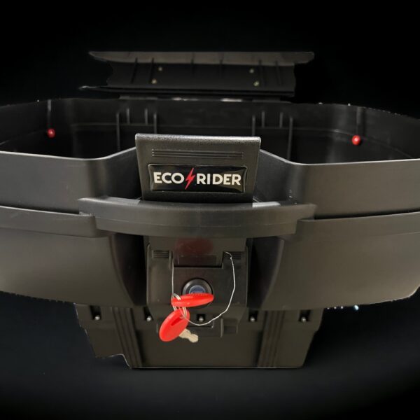 lockable 2 helmet storage box rear