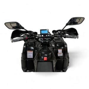 Eco Rider E-Trek Mobility Quad Bike - Black Front Handlebars
