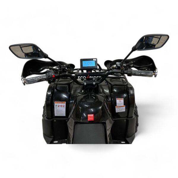 Eco Rider E-Trek Mobility Quad Bike - Black Front Handlebars