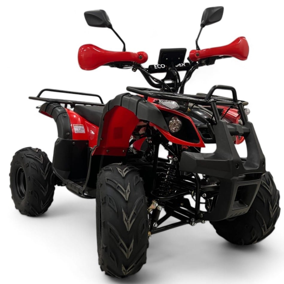 Eco Rider E-Trek Mobility Quad Bike - Red Front Right