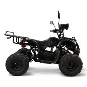 Eco Rider E-Trek Mobility Quad Bike - Black Side