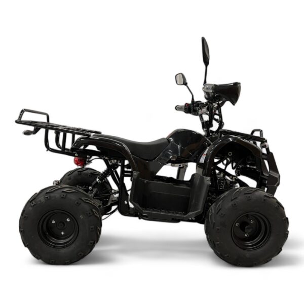 Eco Rider E-Trek Mobility Quad Bike - Black Side