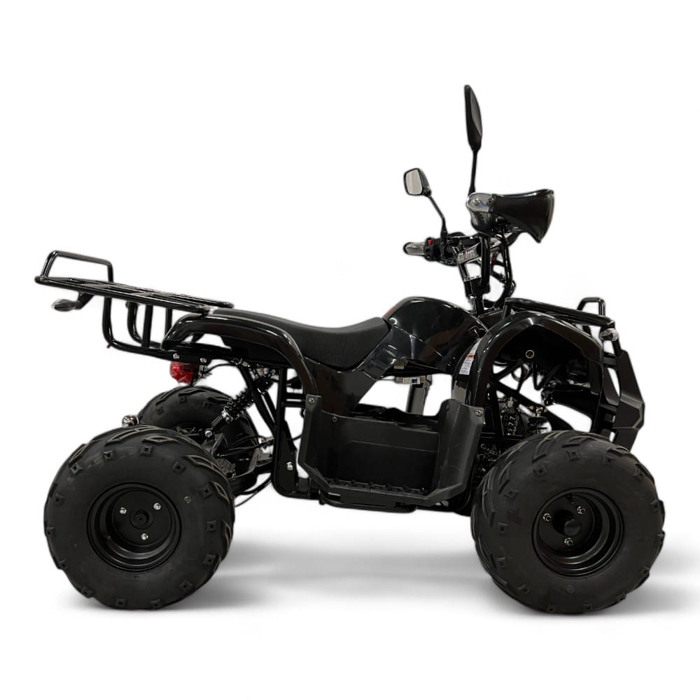 Eco Rider E-Trek Mobility Quad Bike - Black Side