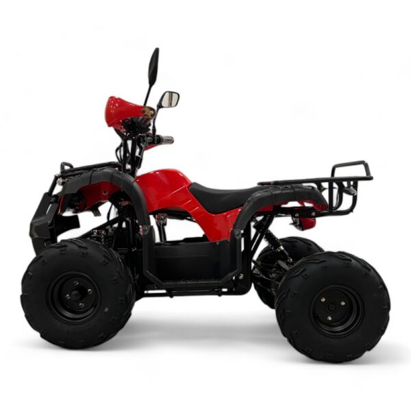 Eco Rider E-Trek Mobility Quad Bike - Red Left Side