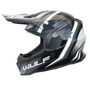 Electric Quad Bike Helmets - WulfSport Helmet Black