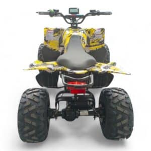 Shredder Mk2 48v 1800w Yellow Quad Bike - Rear View