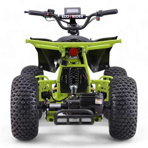 Shredder 48v 1200w Green Brushless Quad - Rear Side View