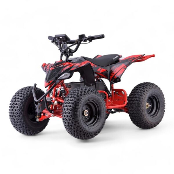 Shredder 48v 1200w Red Brushless Quad - Front Left Angled View