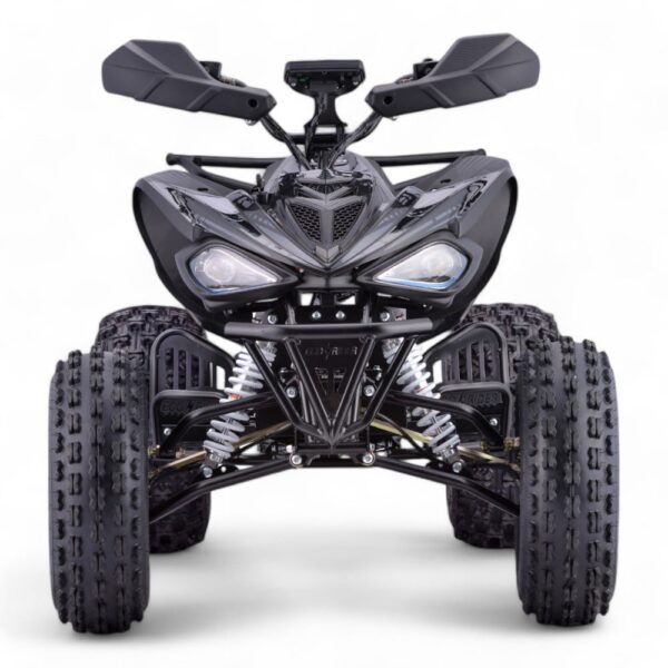 Shredder 72v 3000w Black Quad - Front View