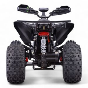 Shredder 72v 3000w Black Quad - Rear View