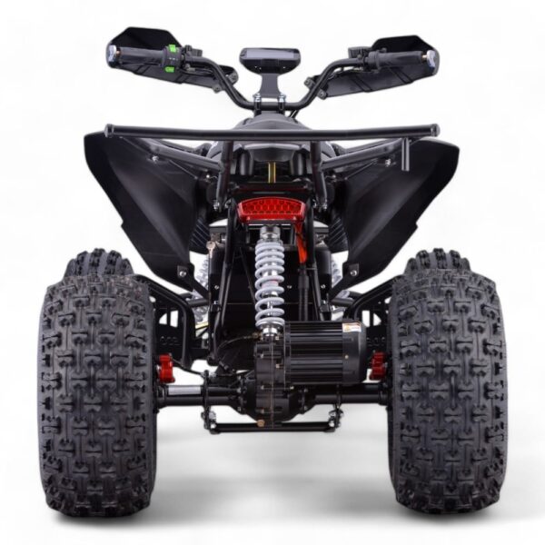 Shredder 72v 3000w Black Quad - Rear View