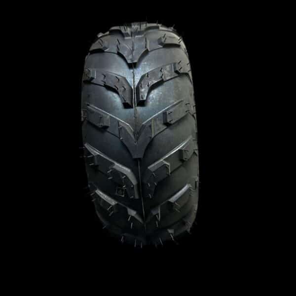 a black tire with spikes on it