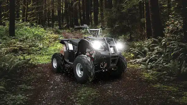 Explorer Electric Quad Bike In Dark Forest - Eco Rider