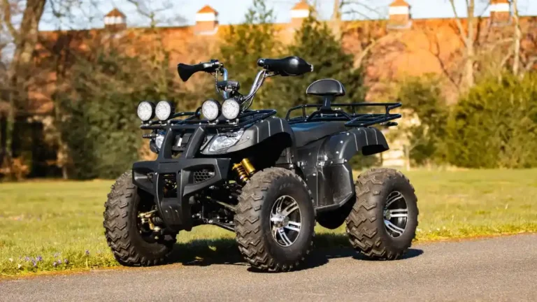Explorer GT Electric Quad Bike On Country Road