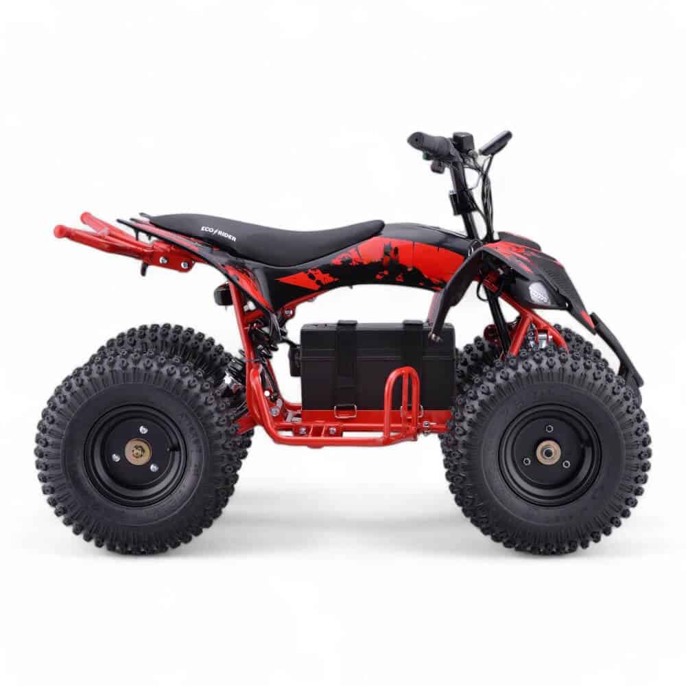 Shredder 48v 1200w Red Brushless Quad - Right Side View