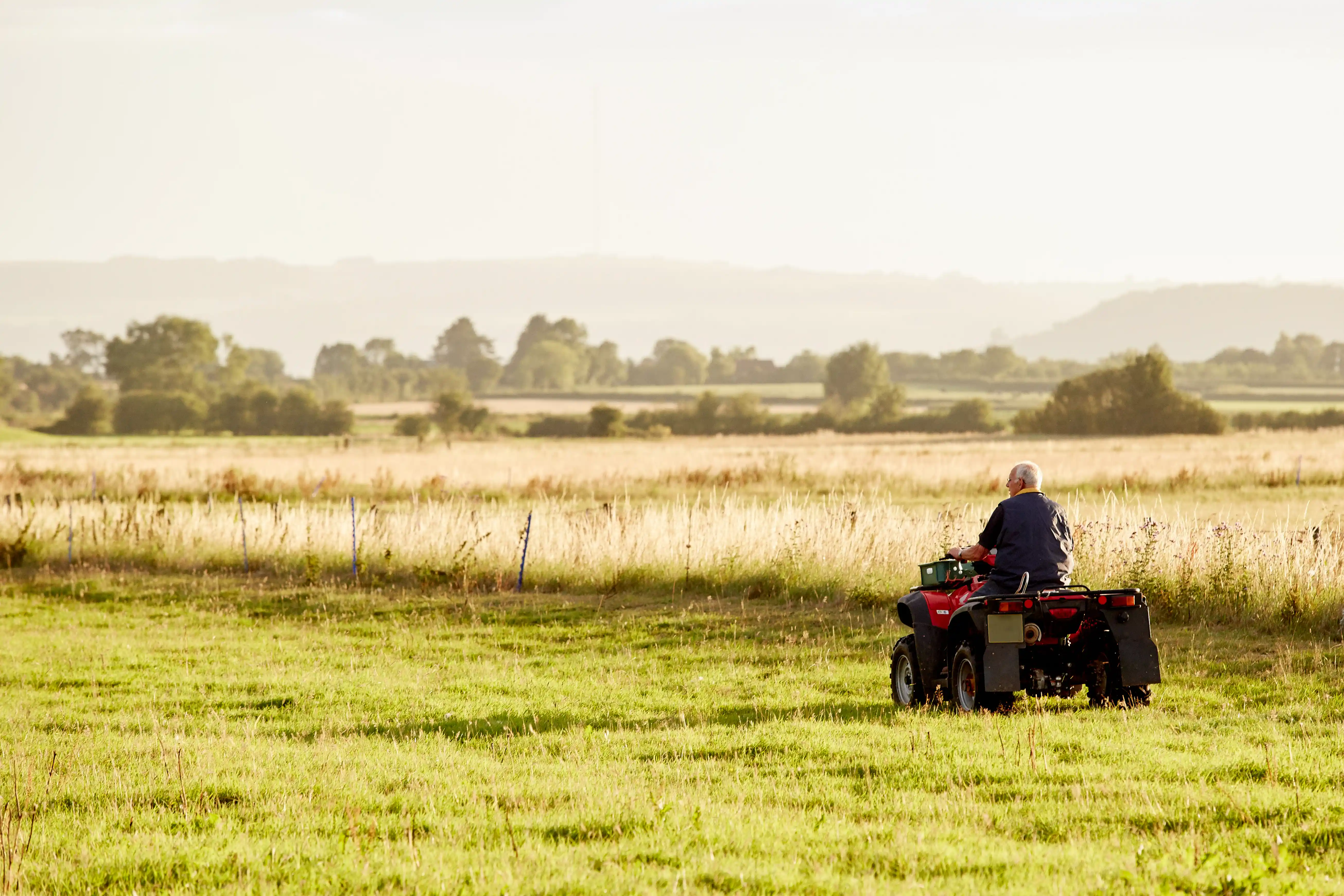 electric atv wet weather farming